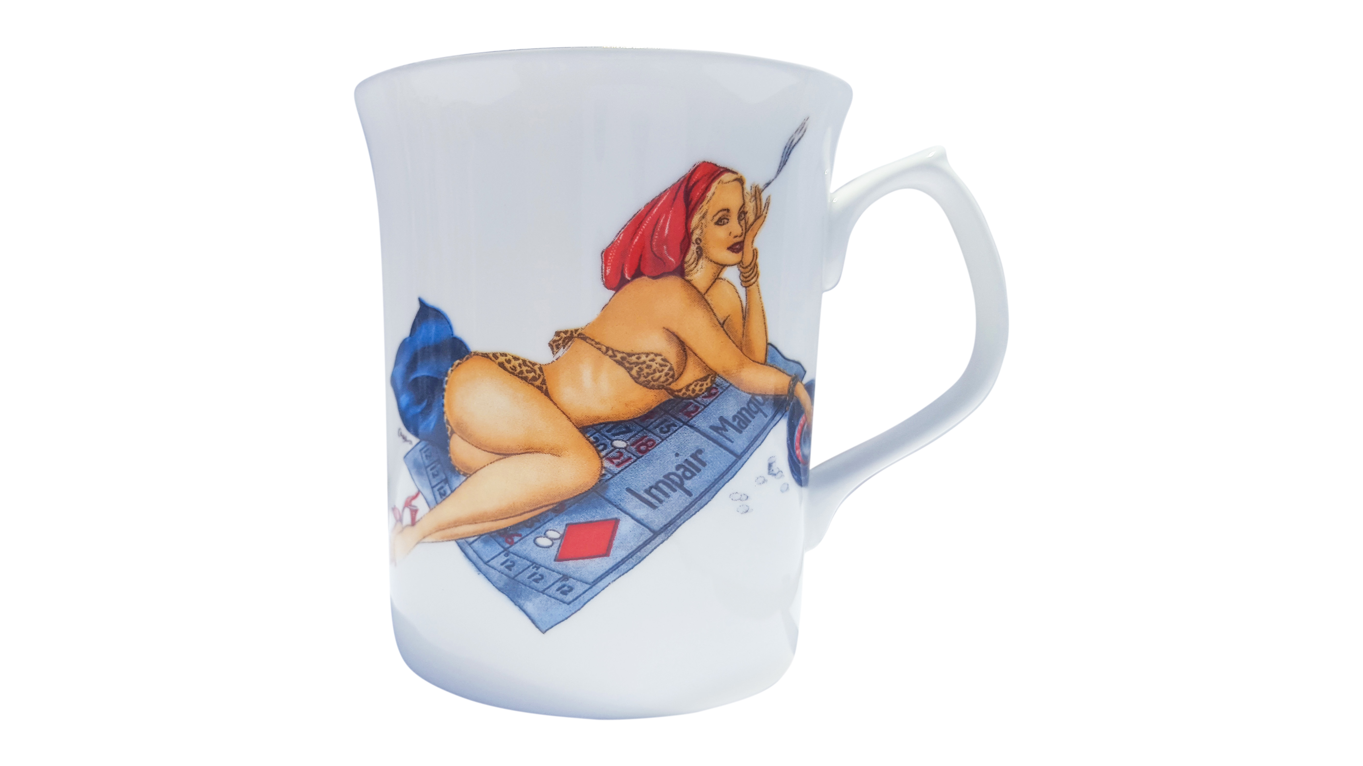 Glamour Girl Tankard 3 Roulette - Click Image to Close